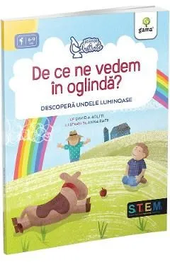De ce ne vedem in oglinda? Descopera undele luminoase de David A. Adle