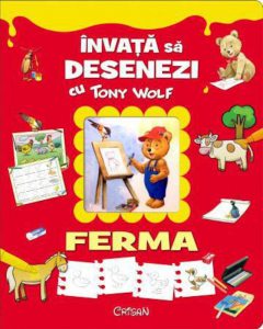Invata sa desenezi cu Tony Wolf - Ferma