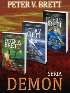 Pachet "demon" 3 vol. de Peter V. Brett