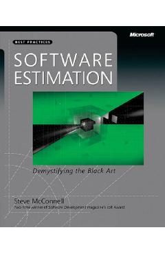 Software Estimation. Demystifying the Black Art