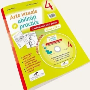 Arte vizuale si abilitati practice. Caietul micului artist. Clasa a IV-a + Manual digital de Claudia Stupineanu