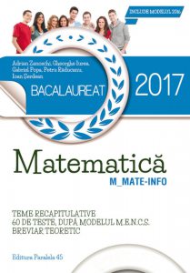 Bacalaureat 2017. Matematica M_mate-info
