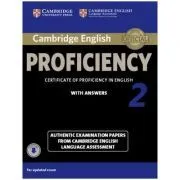 Cambridge English: Proficiency 2 Student's Book Authentic Examination Papers from Cambridge English Language Assessment (with Answers and Audio) de Cambridge University Press