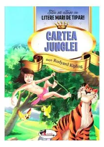 Cartea Junglei-Știu să citesc cu litere mari de tipar de Rudyard Kipling