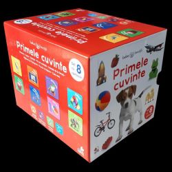 Primele cuvinte. Bebe Învață - set cu 8 cărticele