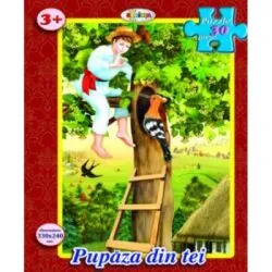 Puzzle Pupaza din tei