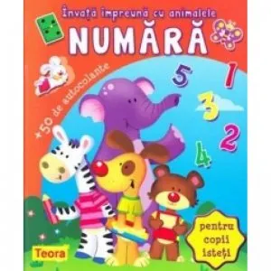 Invata impreuna cu animalele: Numara