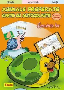 Lipeste-Coloreaza-Invata - Animale preferate - locuinta lor