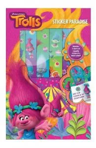 Trolls, Sticker Paradise. Set abtibilduri