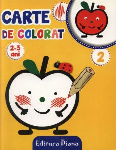 Carte de colorat 2-3 ani. Volumul 2