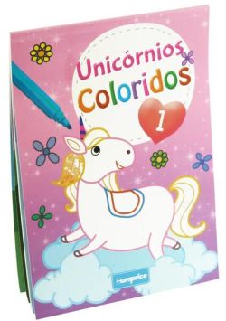 Carte de colorat Unicorni (Vol. 1)