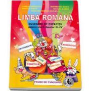 Culegere de exercitii pentru elevii claselor II-IV, Limba Romana.. Ortografie, Morfologie, Fonetica, Lexic, Puctuatie, Sintaxa