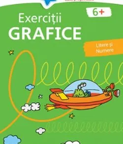 Exercitii grafice 6 ani(verde)