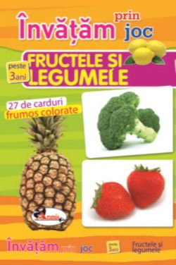 Invatam prin joc fructele si legumele 3ani