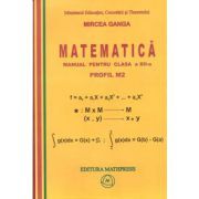 Matematica. Manual pentru clasa a 12-a, Profil M2
