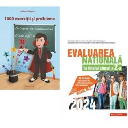 Pachet Evaluarea Nationala. Matematica exercitii si probleme clasa a 2-a