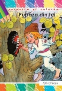 Pupaza din tei - carte de colorat