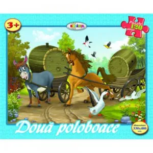 Puzzle - Doua poloboace (120 piese)