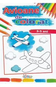 Avioane de colorat