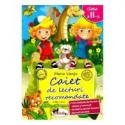 Caiet de lecturi recomandate. Clasa 2 de Maria Vantu