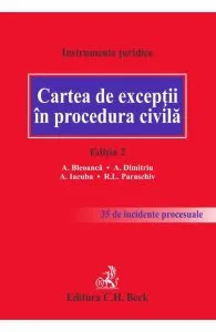 Cartea de exceptii in procedura civila Ed. 2 de Ramona Lorena Paraschiv