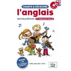 Sing and learn English. Imagier et CD 12 chansons originales