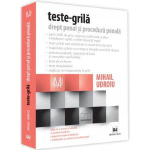 Teste-grila. Drept penal si procedura penala