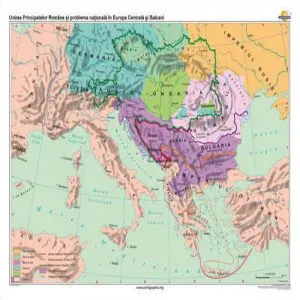Unirea principatelor Romane si problema nationala in Europa Centrala si Balcani
