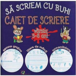 Invatam sa scriem - semne grafice. Litere de mana - caiet de lucru