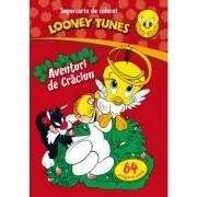 Looney Tunes. Aventuri de Craciun. Carte de colorat   activitati de Looney Tunes