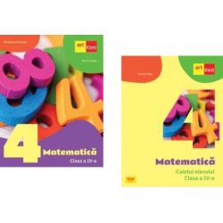 Pachet Matematica pentru clasa a 4-a. Manual si Caietul elevului