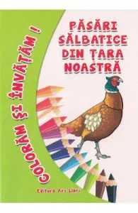 Pasari salbatice din tara noastra de Coloram si invatam!