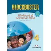 Blockbuster 4, Workbook with Grammar, Caiet pentru limba engleza de Jenny Dooley