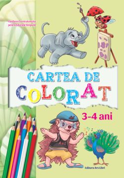 Cartea de colorat 3-4 ani