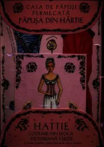 Casa de papusi fermecata. Papusa din hartie. Hattie. Costume din epoca victoriana tarzie
