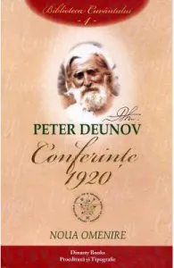 Conferinte 1920 Vol.4: Noua omenire de Peter Deunov