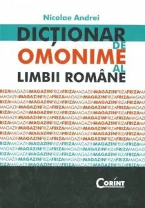 Dictionar de omonime al limbii romane