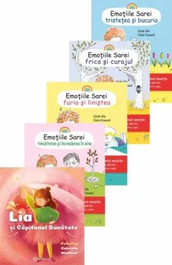 Lia si Capitanul Bunatate   Pachet Emotiile Sarei de Cecile Alix