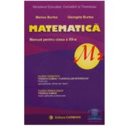 Manual de matematica, pentru clasa a 12-a, Profil M2