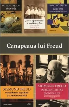 Pachet 5 volume: Canapeaua lui Freud de Sigmund Freud