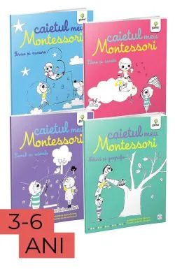 Pachet Caietul meu Montessori de Marie Kirchner