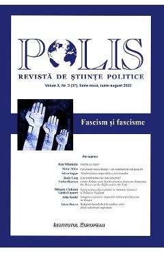 Polis Vol.10 Nr.3 (37) Serie noua iunie-august 2022. Revista de stiinte politice