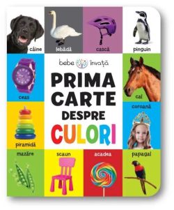 Prima carte despre culori. Bebe învață