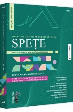 Spete pentru admiterea la INM si magistratura de Vasile Bozesan