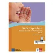 Einfach sprechen! A2-B1, Übungsbuch   Audio-CD   Online-Angebot. Deutsch als Zweit- und Fremdsprache de Sandra Hohmann