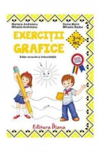 Exercitii grafice 3-4 ani ed.2017 de Doina Marin