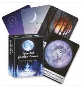 Oracolul fazelor lunare. Set de 44 de cărți oracol și un ghid