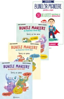 Pachet Bunele maniere sunt cool de Carolyn Scrace