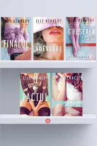 Pachet Seria Off-Campus (Integral) de Elle Kennedy