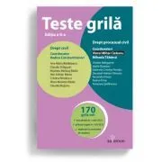 Teste grila. Drept civil • Drept procesual civil. Ed. a 2-a de Mihaela Tabarca